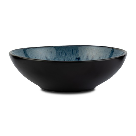 Μπολ δημητριακών stoneware "Skylar" μπλε 18cm