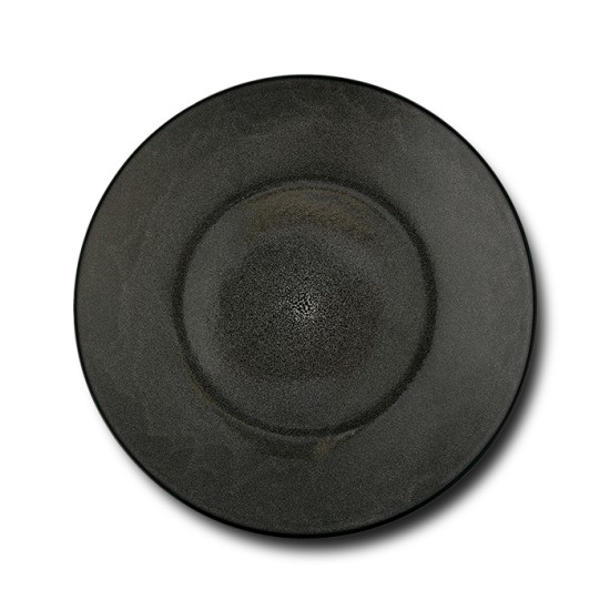 Πιάτο ρηχό stoneware "Skylar" γκρι 27cm Πιάτο ρηχό stoneware "Skylar" γκρι 27cm
