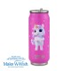 Θερμός ποτήρι με καλαμάκι από σιλικόνη "We Care", Pink Unicorn 500ml Θερμός ποτήρι με καλαμάκι από σιλικόνη "We Care", Pink Unicorn 500ml