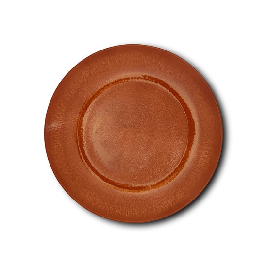 Πιάτο φρούτου πορσελάνινο καφέ "Alexandra" 19cm Πιάτο φρούτου πορσελάνινο καφέ "Alexandra" 19cm