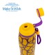 Θερμός μπουκάλι ανοξείδωτο με στόμιο "We Care", Yellow Print 650ml Θερμός μπουκάλι ανοξείδωτο με στόμιο "We Care", Yellow Print 650ml