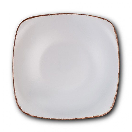 Πιάτο σούπας stoneware "White Sugar" 22.5cm
