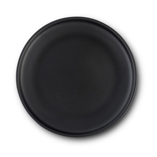 Πιάτο φρούτου stoneware "Soho" μαύρο 20cm