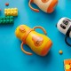 Θερμός μπουκάλι ανοξείδωτο "We Care", Yellow Duck 300ml