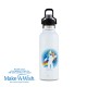 Θερμός μπουκάλι ανοξείδωτο "We Care", White Unicorn 500ml