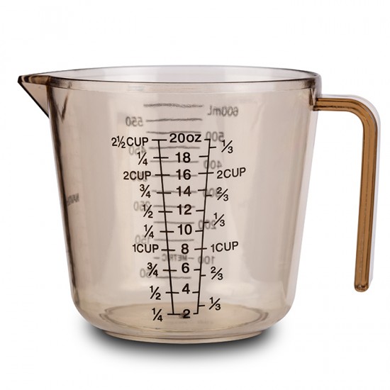 Δοσομετρητής κουζίνας πλαστικός "Misty" 600ml Δοσομετρητής κουζίνας πλαστικός "Misty" 600ml