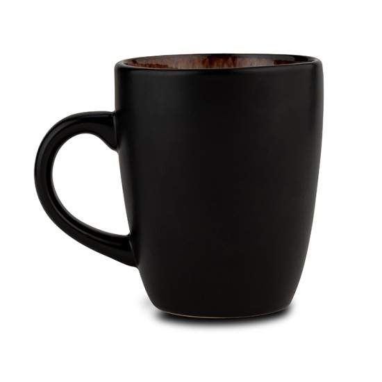Κούπα stoneware "Skylar" καφέ 350ml