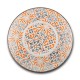 Πιάτο σούπας πορσελάνινο "Maiolica orange" 22.5cm