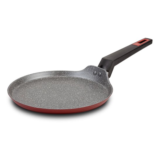 Κρεπιέρα "TAURUS" με αντικολλητική επίστρωση stone 24cm Κρεπιέρα "TAURUS" με αντικολλητική επίστρωση stone 24cm