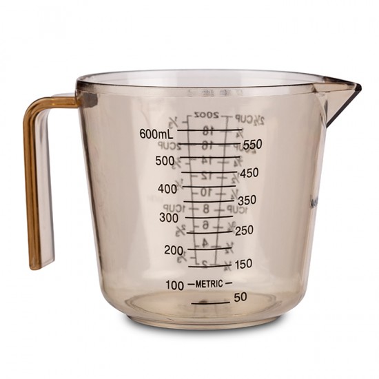 Δοσομετρητής κουζίνας πλαστικός "Misty" 600ml Δοσομετρητής κουζίνας πλαστικός "Misty" 600ml