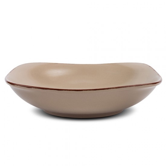 Πιάτο σούπας stoneware "Brown Sugar" 22.5cm