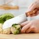 Aνοξείδωτο ατσάλινο μαχαίρι Santoku "Terrestrial" με ξύλινη λαβή 29.5cm Aνοξείδωτο ατσάλινο μαχαίρι Santoku "Terrestrial" με ξύλινη λαβή 29.5cm
