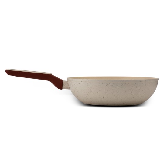 Γουόκ "Terrestrial" με αντικολλητική επίστρωση granite 28cm Γουόκ "Terrestrial" με αντικολλητική επίστρωση granite 28cm