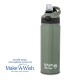 Θερμός μπουκάλι ανοξείδωτο "We Care" πράσινο 500ml Θερμός μπουκάλι ανοξείδωτο "We Care" πράσινο 500ml