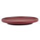 Πιάτο ρηχό stoneware "Soho" μπορντώ 27cm Πιάτο ρηχό stoneware "Soho" μπορντώ 27cm