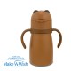 Θερμός μπουκάλι ανοξείδωτο "We Care", Brown Bear 300ml
