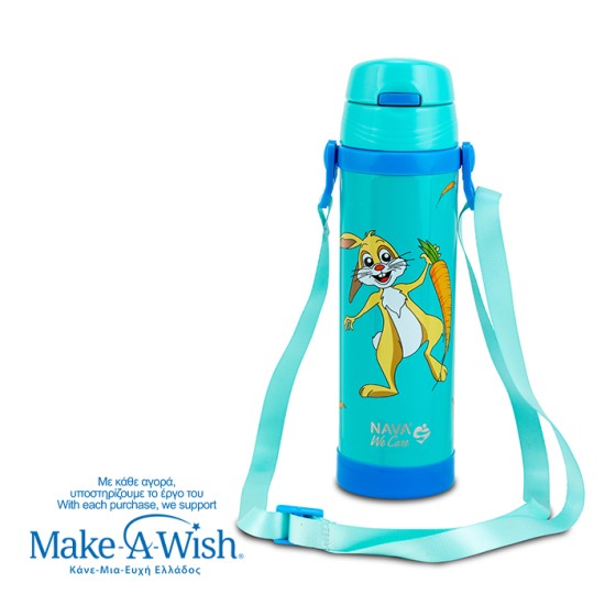 Παγούρι θερμός ανοξείδωτο "We Care", Rabbit 500ml Παγούρι θερμός ανοξείδωτο "We Care", Rabbit 500ml