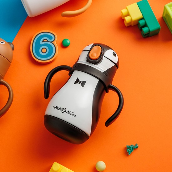 Θερμός μπουκάλι ανοξείδωτο "We Care", Penguin 300ml Θερμός μπουκάλι ανοξείδωτο "We Care", Penguin 300ml