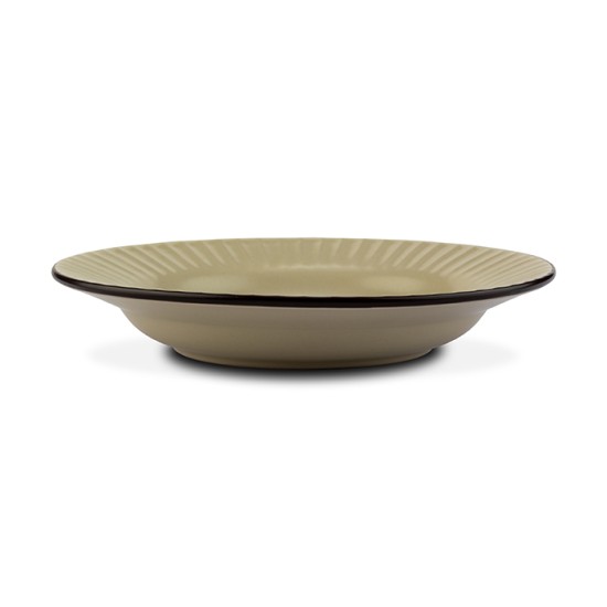 Πιάτο σούπας stoneware "Penelope" μπεζ 20cm Πιάτο σούπας stoneware "Penelope" μπεζ 20cm