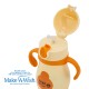 Θερμός μπουκάλι ανοξείδωτο "We Care", Beige Duck 300ml