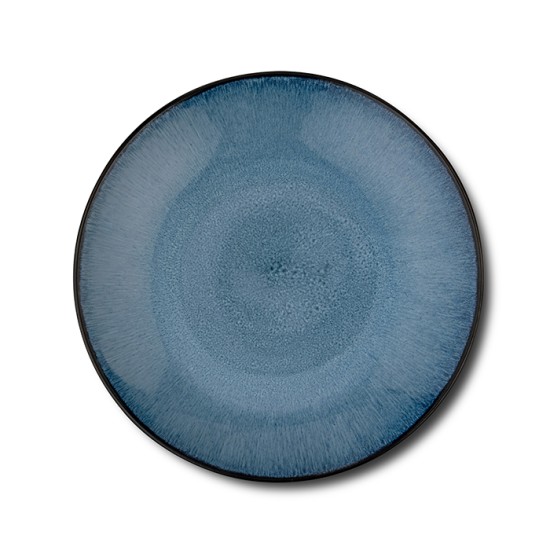 Πιάτο ρηχό stoneware "Skylar" μπλε 27cm