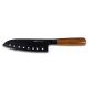 Ατσάλινο μαχαίρι Santoku "Nature" με ξύλινη λαβή και αντικολλητική επίστρωση 29.5cm Ατσάλινο μαχαίρι Santoku "Nature" με ξύλινη λαβή και αντικολλητική επίστρωση 29.5cm
