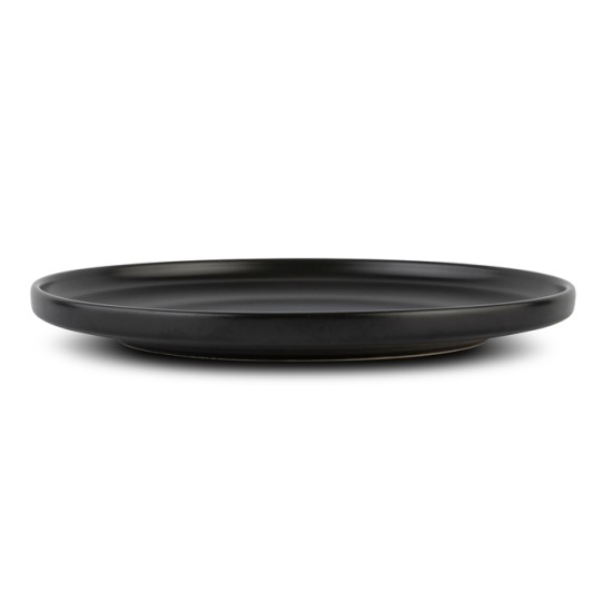 Πιάτο ρηχό stoneware "Soho" μαύρο 27cm