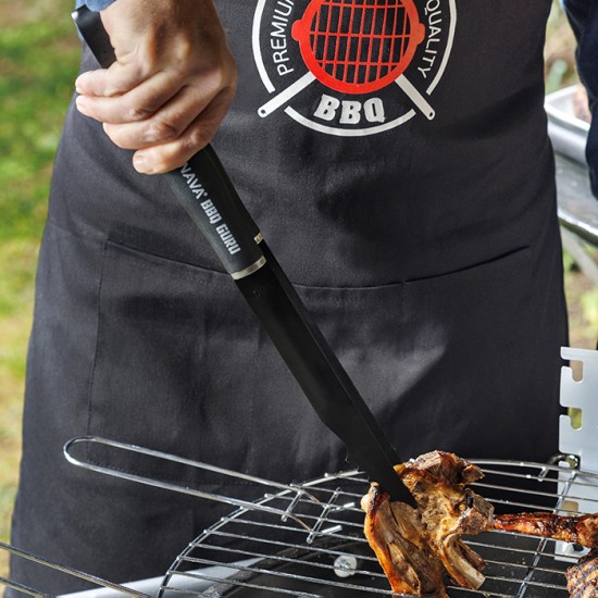 Σετ εργαλείων ψησίματος "BBQ Guru" από ανοξείδωτο ατσάλι 3τεμ