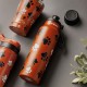 Θερμός μπουκάλι ανοξείδωτο με στόμιο "We Care", Paw Prints 500ml