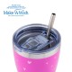Θερμός ποτήρι με ανοξείδωτο καλαμάκι "We Care" Pink Unicorn 400ml Θερμός ποτήρι με ανοξείδωτο καλαμάκι "We Care" Pink Unicorn 400ml
