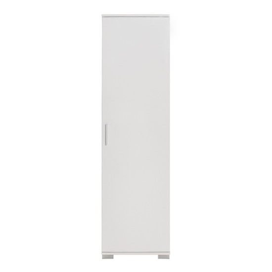 Ντουλάπι-στήλη Chad1 pakoworld λευκό gloss 45x32x169εκ Ντουλάπι-στήλη Chad1 pakoworld λευκό gloss 45x32x169εκ