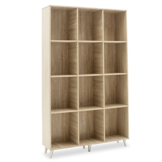 Βιβλιοθήκη FIRENZE pakoworld χρώμα sonoma 107x28,6x178εκ Βιβλιοθήκη FIRENZE pakoworld χρώμα sonoma 107x28,6x178εκ