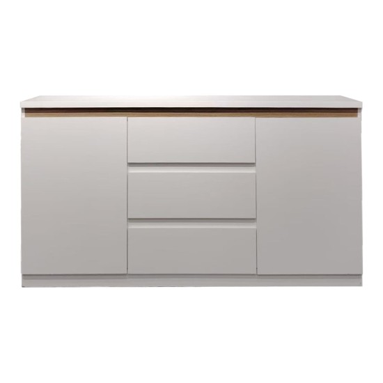 Μπουφές Chiemo pakoworld λευκό 160x40x93.6εκ