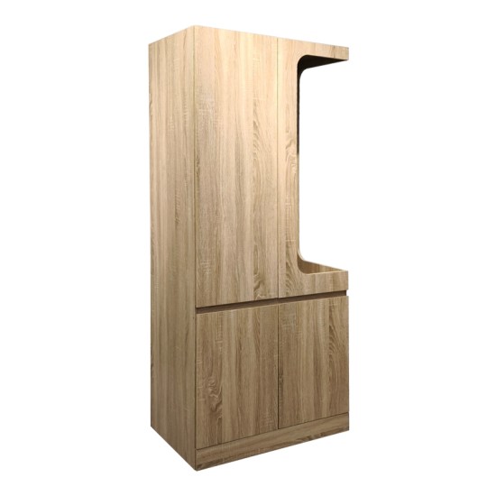 Έπιπλο εισόδου Feby pakoworld  sonoma 80x50.5x190εκ