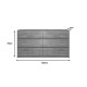 Συρταριέρα Kuanger pakoworld mdf σε φυσική απόχρωση 120x40x70εκ