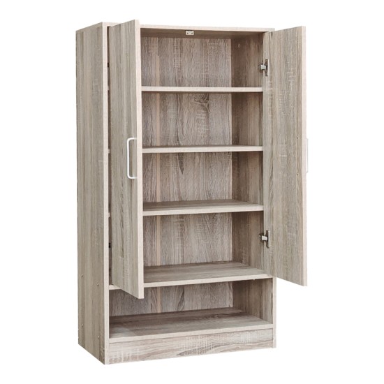 Παπουτσοθήκη Ντουλάπι Lemba pakoworld sonoma 80x33x120εκ