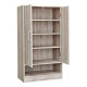 Παπουτσοθήκη Ντουλάπι Lemba pakoworld sonoma 80x33x120εκ Παπουτσοθήκη Ντουλάπι Lemba pakoworld sonoma 80x33x120εκ