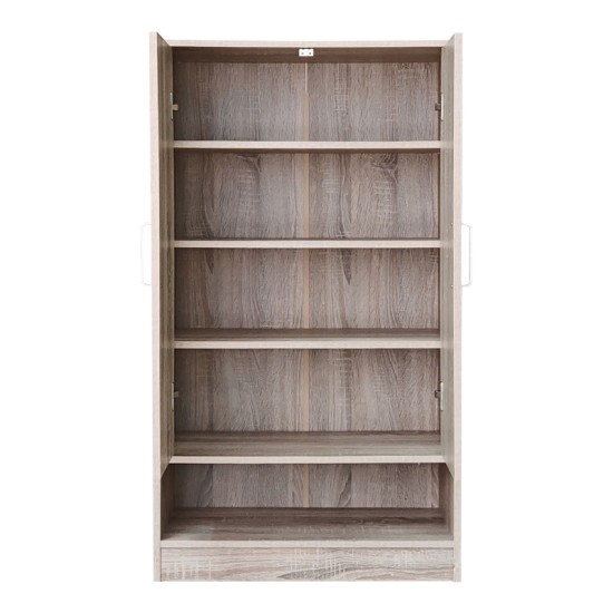Παπουτσοθήκη Ντουλάπι Lemba pakoworld sonoma 80x33x120εκ Παπουτσοθήκη Ντουλάπι Lemba pakoworld sonoma 80x33x120εκ
