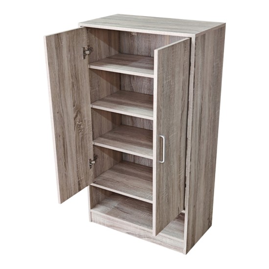 Παπουτσοθήκη Ντουλάπι Lemba pakoworld sonoma 80x33x120εκ Παπουτσοθήκη Ντουλάπι Lemba pakoworld sonoma 80x33x120εκ