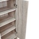 Παπουτσοθήκη Ντουλάπι Lemba pakoworld sonoma 80x33x120εκ Παπουτσοθήκη Ντουλάπι Lemba pakoworld sonoma 80x33x120εκ