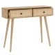 Κονσόλα Oslo pakoworld sonoma 100x29x81εκ Κονσόλα Oslo pakoworld sonoma 100x29x81εκ