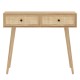 Κονσόλα Oslo pakoworld sonoma 100x29x81εκ Κονσόλα Oslo pakoworld sonoma 100x29x81εκ