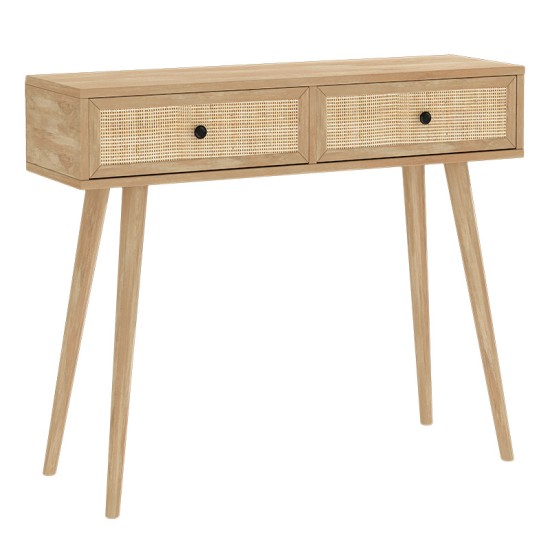 Κονσόλα Oslo pakoworld sonoma 100x29x81εκ Κονσόλα Oslo pakoworld sonoma 100x29x81εκ