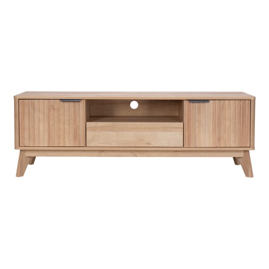 Έπιπλο τηλεόρασης Hamea pakoworld mdf σε φυσική απόχρωση 145x39,5x49εκ Έπιπλο τηλεόρασης Hamea pakoworld mdf σε φυσική απόχρωση 145x39,5x49εκ
