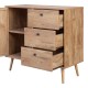Μπουφές Oslo pakoworld σε sonoma απόχρωση 85x39x79εκ Μπουφές Oslo pakoworld σε sonoma απόχρωση 85x39x79εκ