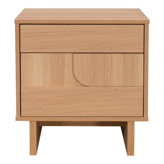 Κομοδίνο Jenfia pakoworld mdf σε φυσική απόχρωση 48x39x50,5εκ Κομοδίνο Jenfia pakoworld mdf σε φυσική απόχρωση 48x39x50,5εκ