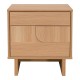 Κομοδίνο Jenfia pakoworld mdf σε φυσική απόχρωση 48x39x50,5εκ Κομοδίνο Jenfia pakoworld mdf σε φυσική απόχρωση 48x39x50,5εκ