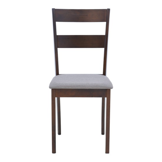 Καρέκλα Dallan pakoworld rubberwood σε καρυδί απόχρωση 40x47.5x89εκ Καρέκλα Dallan pakoworld rubberwood σε καρυδί απόχρωση 40x47.5x89εκ