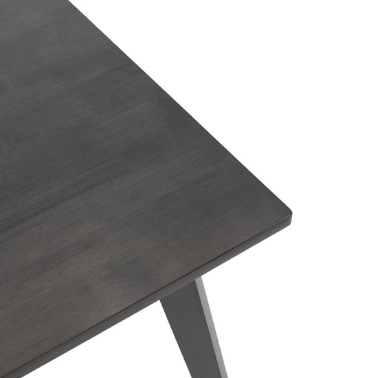 Τραπέζι Benson pakoworld MDF σε rustic grey απόχρωση 120x75x75εκ Τραπέζι Benson pakoworld MDF σε rustic grey απόχρωση 120x75x75εκ