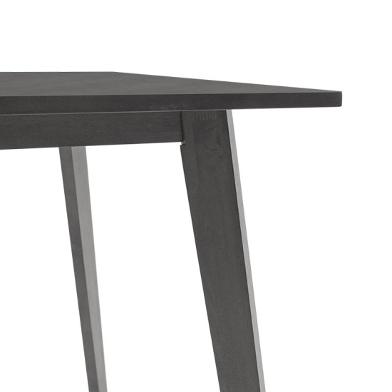 Τραπέζι Benson pakoworld MDF σε rustic grey απόχρωση 120x75x75εκ Τραπέζι Benson pakoworld MDF σε rustic grey απόχρωση 120x75x75εκ